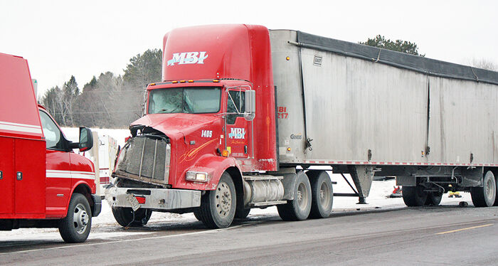 Semi crash